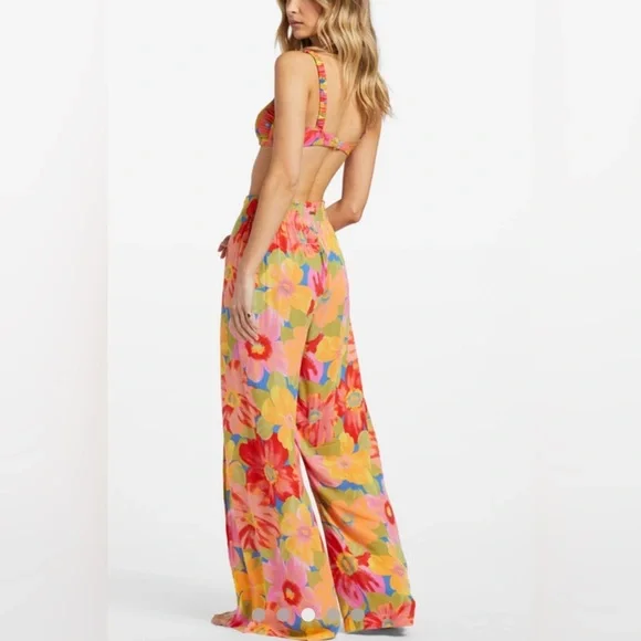 BILLABONG Floral PANTS . Size M - Picture 3 of 13